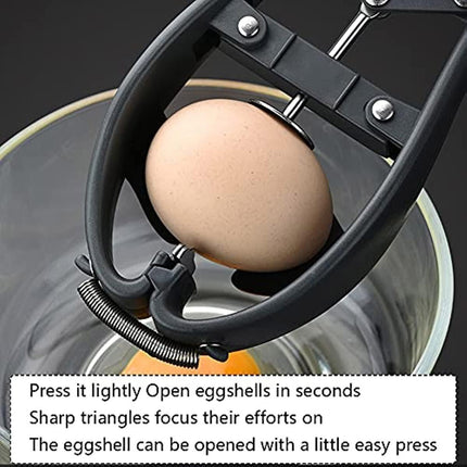 Quick Egg Opener Whisk Baking Kitchen Gadget Tool for Easy Cooking and Meal Prep