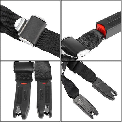 Adjustable Child Baby Car Safety Seat Isofix Strap Latch Interface Anchor Holder - Aimall