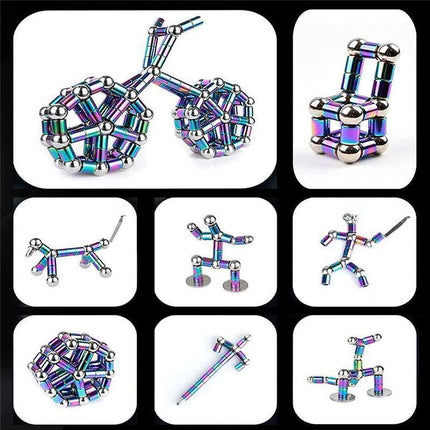 Toy Pen Decompression Magnetic Metal Pen Multifunction Writing Magnet Cute Gifts - Aimall