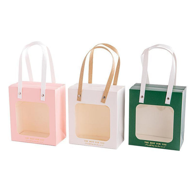 20pcs Translucent Gift Bags Packaging Tote Birthday Party Favors Candy Bags