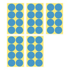 50mm 8 Dots - 5 Sheets
