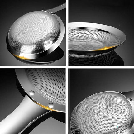 Oil Separator Spoon Mesh Fine Hole Filter Degreasing Residue Cooking Tool