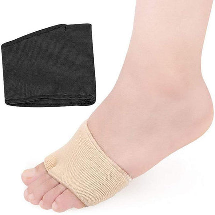 2x Gel Metatarsal Pads Sleeve Ball Of Foot Cushions Metatarsalgia Sore Forefoot - Aimall