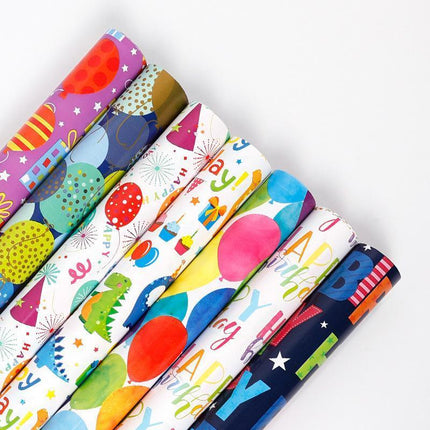 Vibrant and joyful Present Wrapping Paper for special occasions