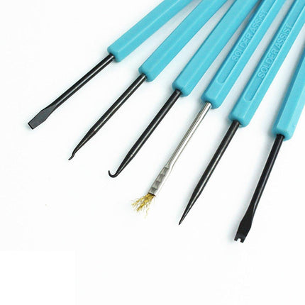 6pcs Soldering Iron Repair Kit Welding Fluxing Tools for Electronics Maintenance
