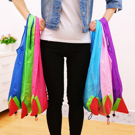 5PCS Reusable Foldable Portable Shopping Grocery Storage Tote Bag