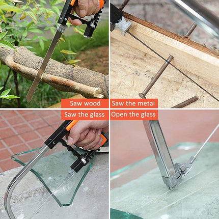 12PCS Mini Hand Saw Multifunction Tool Set for Wood Tile and Plastic Cutting