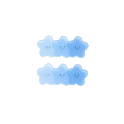 Gradient Duck Beak Hair Clips Cute Hairpin Set Decorative Hairgrip Accessory