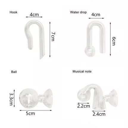 Aquatic CO2 Drop Checker Glass Aquarium Monitor Kit Accurate Fish Tank Tester
