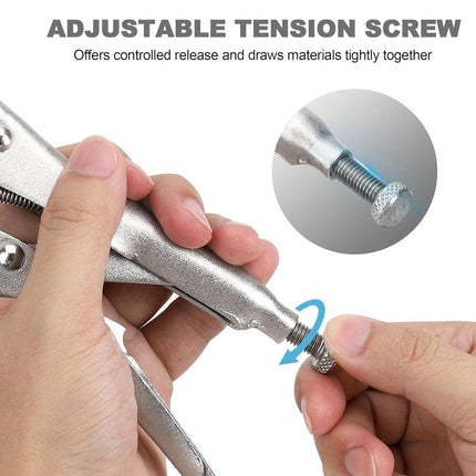 Multi-functional C-type Pliers Strong Manual Grip Round Mouth Clamping Tool