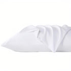 80x50cm White Pillowcase for Hotel Room Soft Cotton Pillow Cover for Bedroom