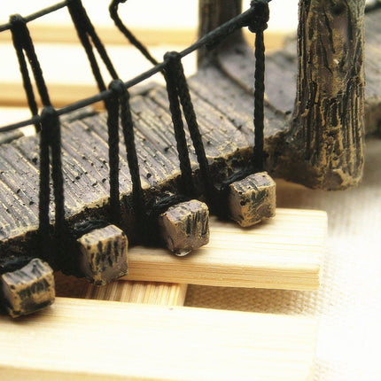 Resin Bridge Aquarium Decoration Fish Tank Accessories Shrimp Tortoise Climbing