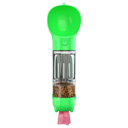Portable Pet Water Drink Bottle Dog Travel Bowl Dispenser Rubbish Disposal Bags
