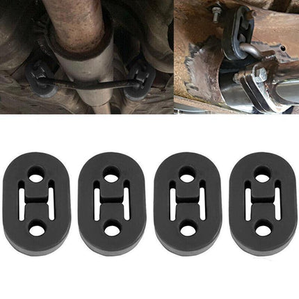 4PCS Exhaust Mount Repair Hanger Bracket Heavy Duty Rubber Replacement Universal - Aimall