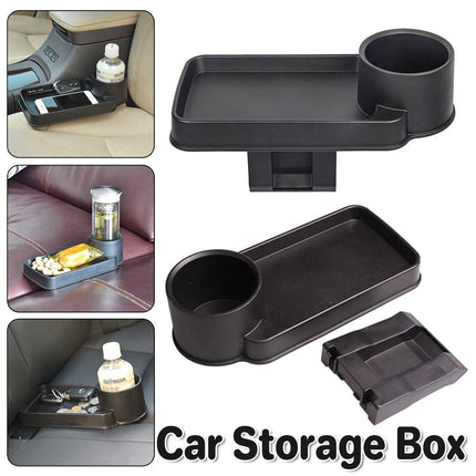 Car Storage Box Clip In Cup Holder Multifunctional Vehicle Seat Side Organizer
