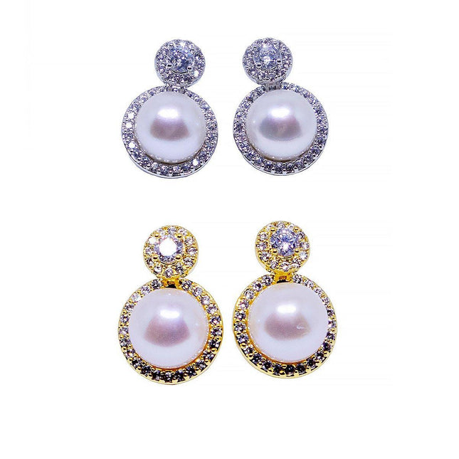 Exquisite French Style Socialite Earrings Fashion Jewelry Elegant Statement