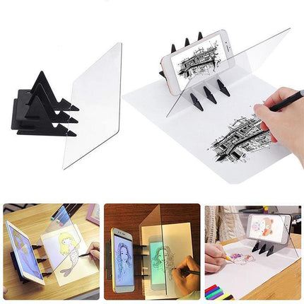Optical LED Tracing Drawing Board Light Image Copy Pad Art Design Painting Tools - Aimall