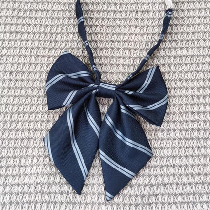 For Women School Uniform Checkered Lovely Sailor Style JK Japanese Collar BowTie - Aimall
