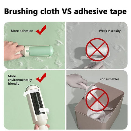 Pet Hair Remover Roller Self Cleaning Hair Remover Fur Removal For Dog and Cat - Aimall