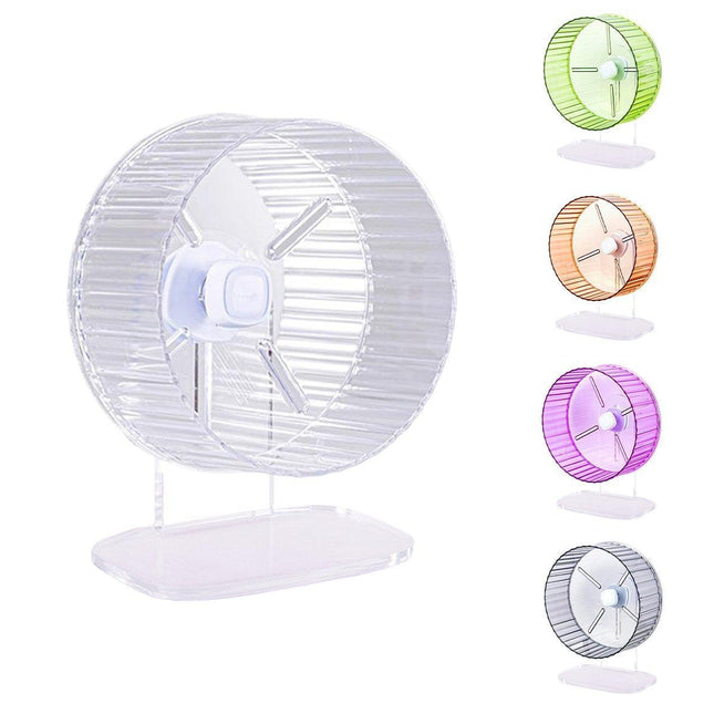 Quiet Hamster Running Wheel Small Pet Treadmill Exercise Ball Toy Supplies