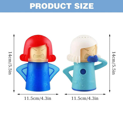 Microwave Oven Steam Cleaner Mother No Chemical Angry Easy Clean Tool Effective