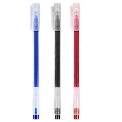12x Rollerball Gel Pen Fine Point 0.5 mm High Ink Capacity School Office Pen - Aimall