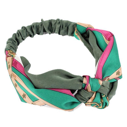 Women Lady Boho Bohemian Cross hair head headband band Scarf Wrap Bandana AU - Aimall