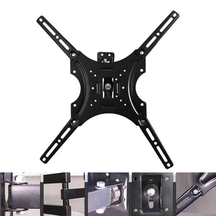 Universal TV Wall Mount Bracket Swivel Tilt 32-55Inch Folding TVStand Adjustable