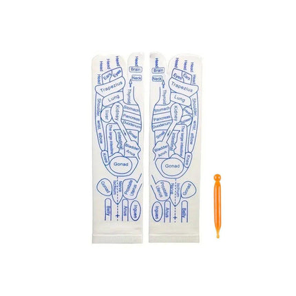 Chinese Acupressure Socks Traditional Massage Therapy Socks Meridian Therapy