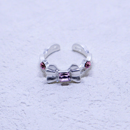 Adjustable Open Finger Ring Elegant Design Fashion Jewellery for Women Gifts