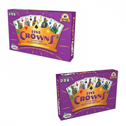 Five Crowns Card Game 5 Suites Classic Original Family Party Rummy Style Play - Aimall