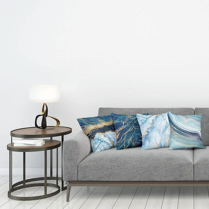 4PCS Home Printed Pillow Cases Decorative Cushion Covers Sofa Pillow Covers
