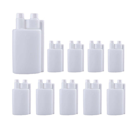 250-1000ml Plastic Twin Chamber Bottle with Tamper Evident Cap for Chemical Liquids