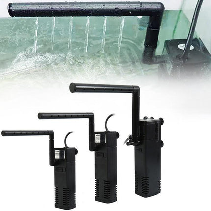 ECO 4 in 1 Fish Tank Aquarium Submersible Water Power Filter Pump /Carbon Cube - Aimall