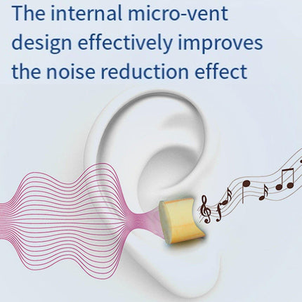 20PCS Noise Reducing Sleep Earplugs for Work and Study Waterproof Comfortable