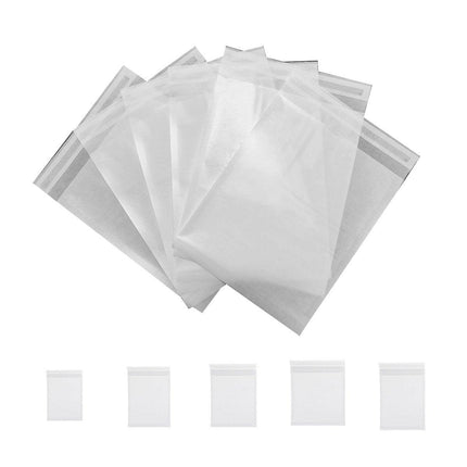 50PCS Eco-Friendly Biodegradable Translucent PaperBags Greaseproof Glassine Bags
