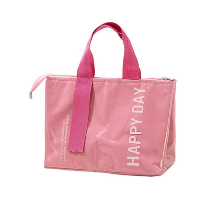 Large Capacity Lunch Bag Outdoor Picnic Aluminum Foil Portable Thermal Bag - Aimall