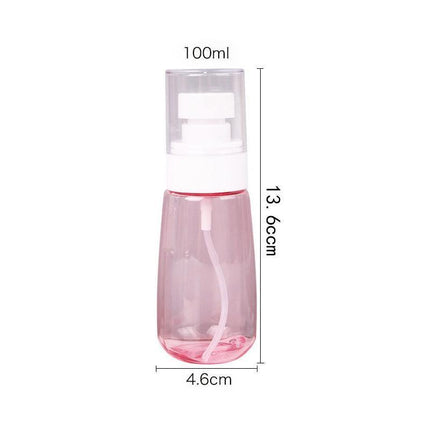 10pcs Portable Travel Emulsion Dispenser Bottle Press Pump Refillable Containers