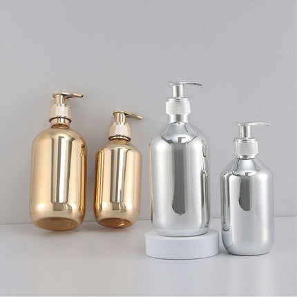 300/500ml Shampoo Bottle Body Wash Bottle Refillable Travel Container Colourful