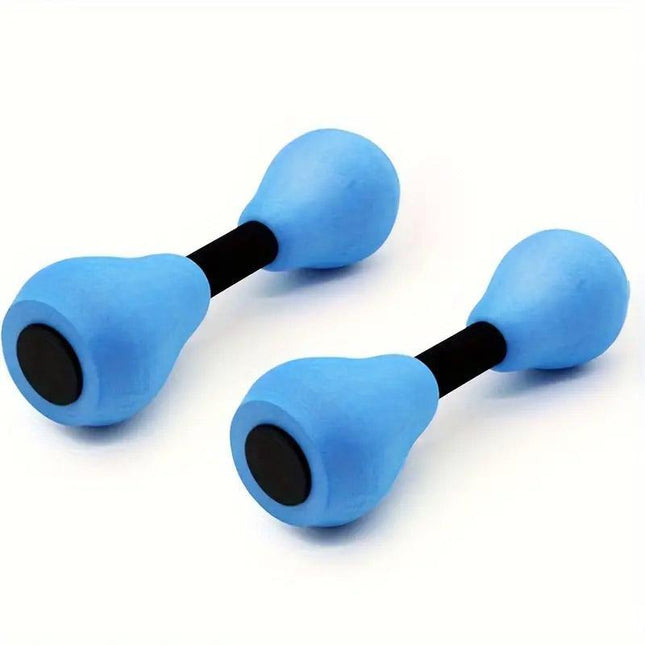 2pcs Aquatic Exercise Dumbbells for Ladies and Kids Home Gym Fitness Equipment