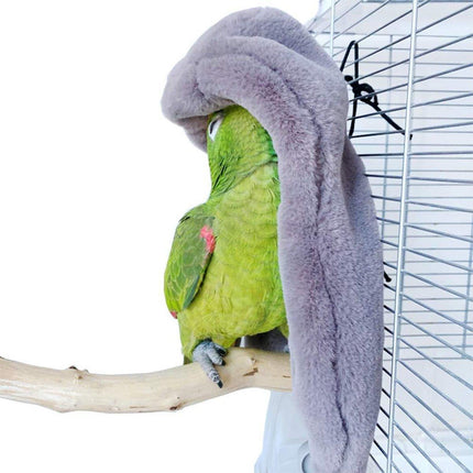 Cozy Bird Blanket Shawl Parrot Snuggle Cabin Plush Hanging Cotton Nest Bedding