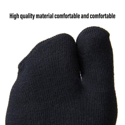 Two Toe Socks Japan Style Clog Props Hotel Bath Spa Socks Comfortable Tube Fit