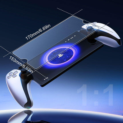 For PlayStation Portal Remote Player PS5 Console Clear Glass Screen Protector