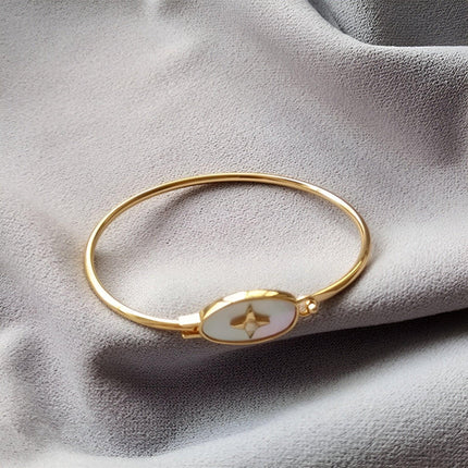 Simple White Colourful Openable Thin Bracelet Women Fashion Jewelry Accessory