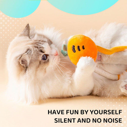 Bite String Tease Cat Stick Doll Catnip Toy for Kittens Grinding Teeth Pet