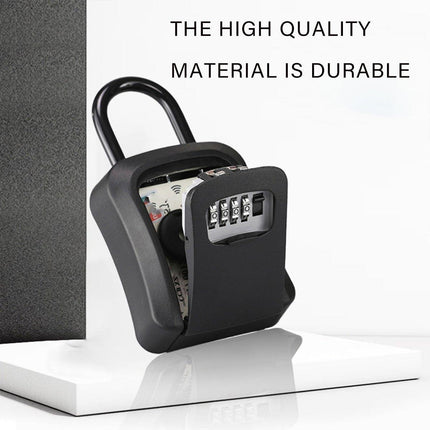 Combination Lock with Hook Heavy Duty Secure Lock for Storage Cabinets and Doors