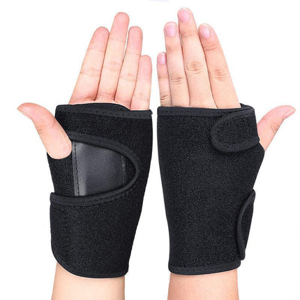 Wrist Support Hand Brace Band Carpal Gloves Tunnel Splint Arthritis Sprains Pain - Aimall