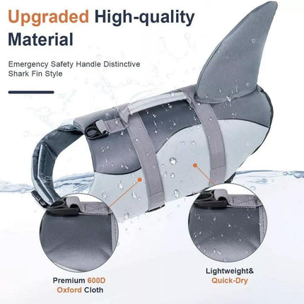 Pet Life Jacket Dog Swim Vest Outdoor Water Gear for Summer Swimming Activities