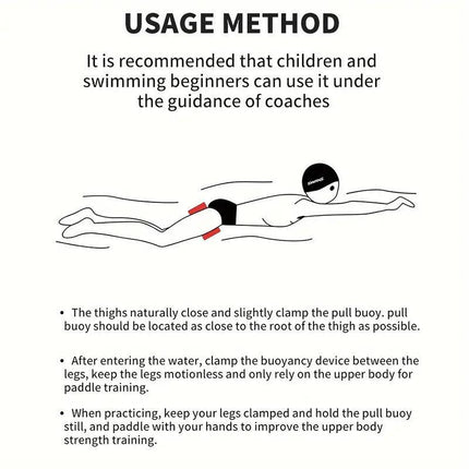 Professional Swimming Training Aid for Posture Correction Float and Clip Set