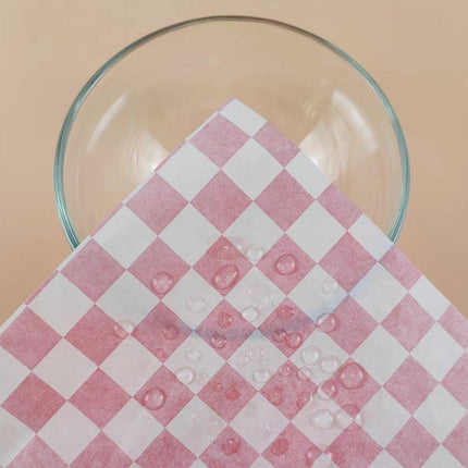 100pcs Non-Stick Baking Greasy Paper Mat Oil-Resistant Liners Kitchen Supplies